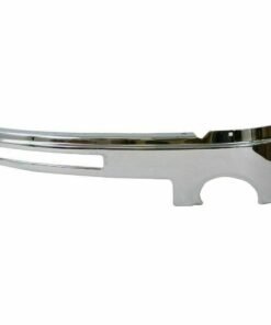 Front Chrome Bumper, Valance Air Deflector w/ Hole for 2007-2013 GMC Sierra 1500