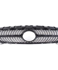 New Grille plastic shell w/insert for 2014-2016 Mercedes CLA250 4Matic, Base