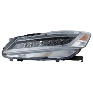 Headlight HO2502174C LED left side CAPA for 2016-2017 Honda Accord EX, EX-L, LX