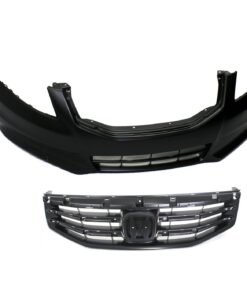 NEW Front Bumper Cover Kit w/ Grille Assembly for 2011-2012 Honda Accord Sedan