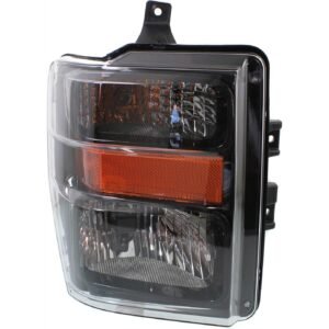 Headlight halogen right side CAPA for 2008-2010 Ford F-250, F-350 Super Duty