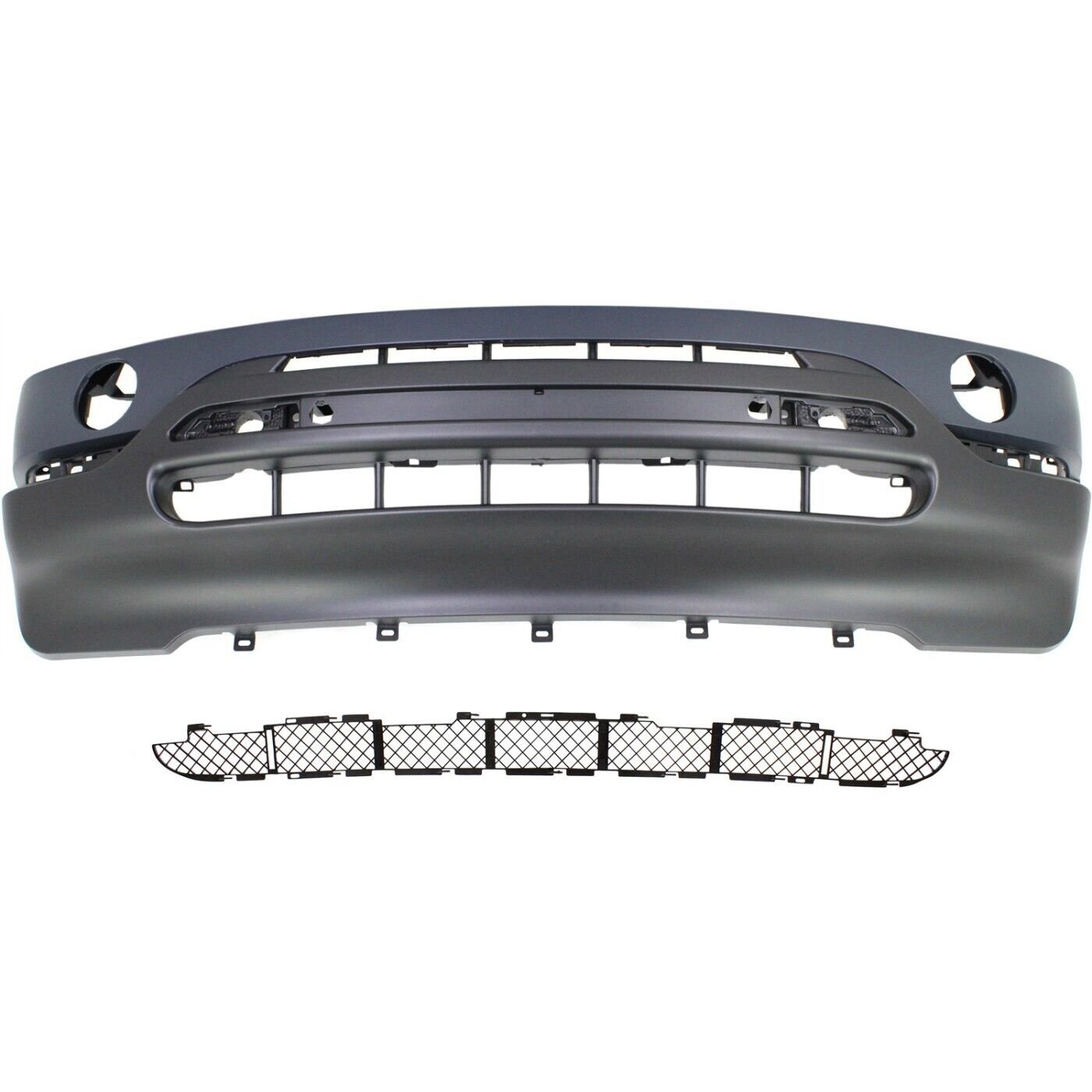 New Front Bumper Covers, Bumper Grille set of 2 pc for 2000-2003 BMW X5 4.4i