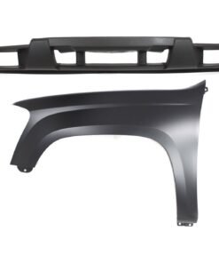 Front Bumper Covers with Fender CAPA Set of 2 pc for 06-12 GMC Canyon SLT, WT
