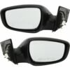 Set of 2 Power Mirrors, Left Right, Heated, Paintable for 11-13 Hyundai Elantra