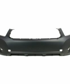 Front Bumper Cover w/ Fog Lamp Holes, Primed for 2008-2010 Toyota Highlander