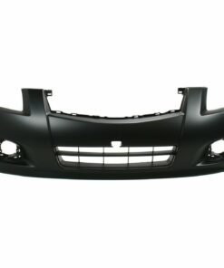 NEW Front Bumper Cover w/ fog lamp holes Primed for 2007-2012 Nissan Sentra