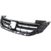 Grille black shell insert CAPA for 2013-2015 Honda Accord EX-L Touring Sedan