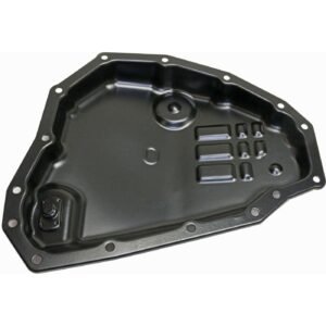 Transmission Pan black steel for 2013-2016 Nissan Sentra FE+S, S, SL, SR, SV