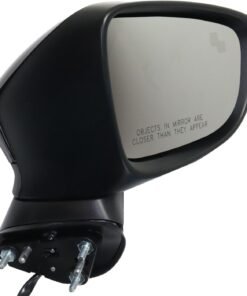 Kool Vue MA02ER-S Mirror Manual Folding Power Glass Right Side for 14-16 Mazda 6