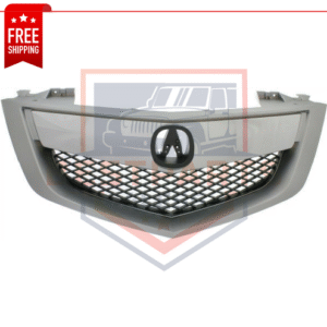 Grille Assembly w/ Upper Bar for 2010-2013 Acura MDX Models w/ Technology Pkg