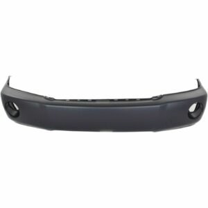 Front Bumper Cover w/ Fog Lamp Holes, Primed for 2001-2003 Toyota Highlander