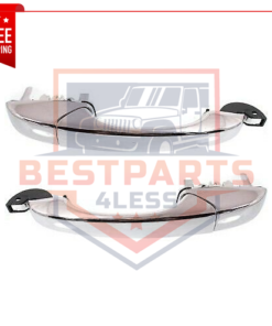 NEW Set of 2 Chrome Exterior Door Handles for 2008-2018 Dodge Grand Caravan
