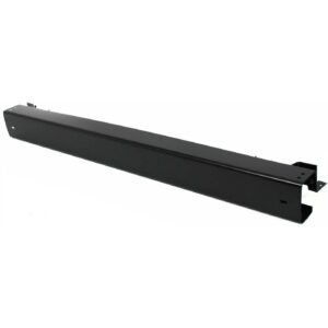 New Bumper rear steel painted black for 1997-2006 Jeep Wrangler SE, Sport