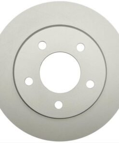 Raybestos 980285FZN Rear Brake Discs Carbon Steel 5 Lugs for 2004-2012 Mazda 3 i