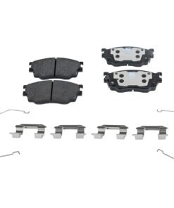 SureStop STPSSCP755 Front Brake Pad 2 Wheel Set for 1998-2002 Mazda 626 ES, LX