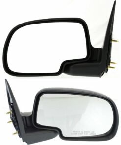 Chrome Mirrors, RH and LH Pair for 99-07 Chevy Silverado & GMC Sierra - Set of 2