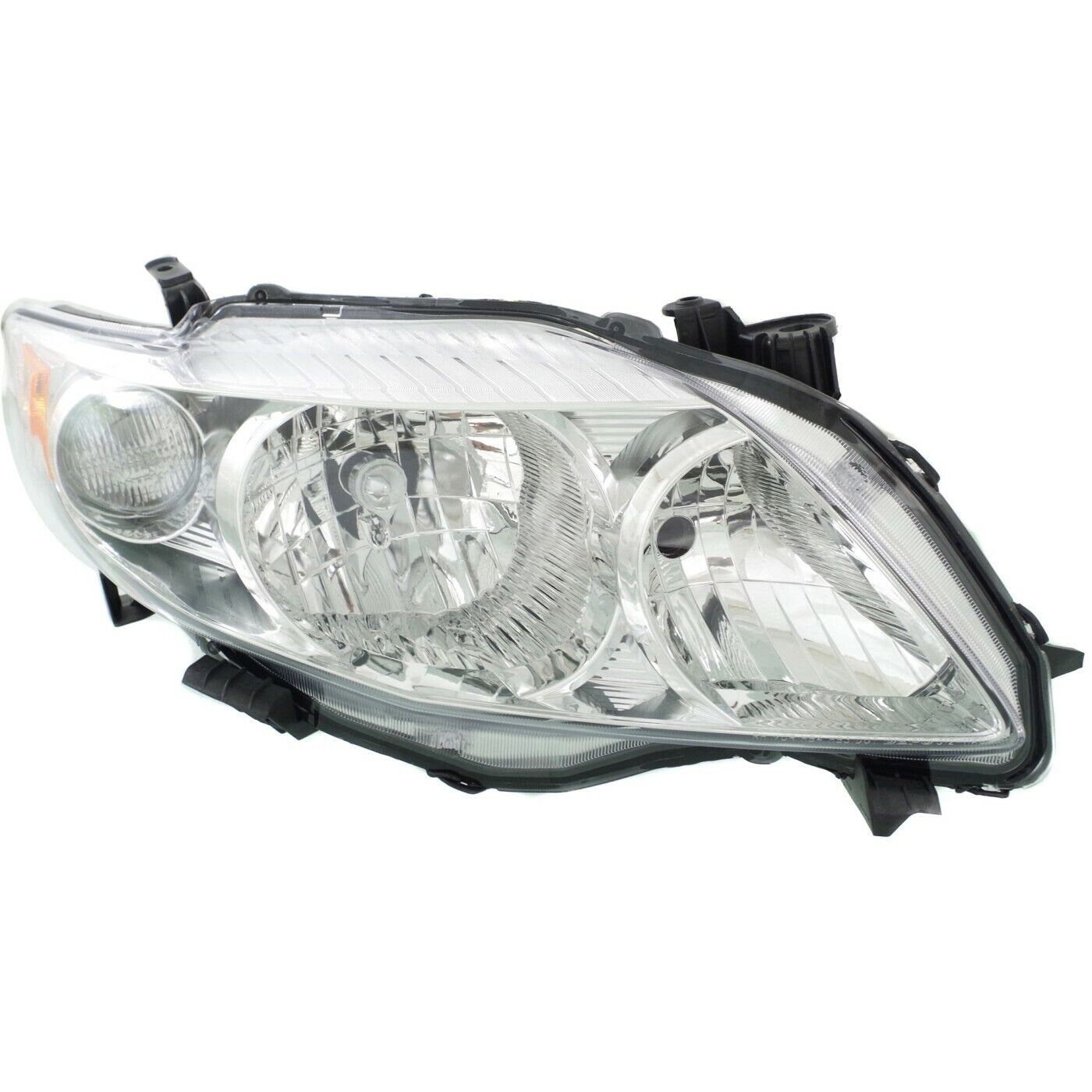 Headlight halogen right for 2009-2010 Toyota Corolla Base, CE, LE, S, XLE, XRS