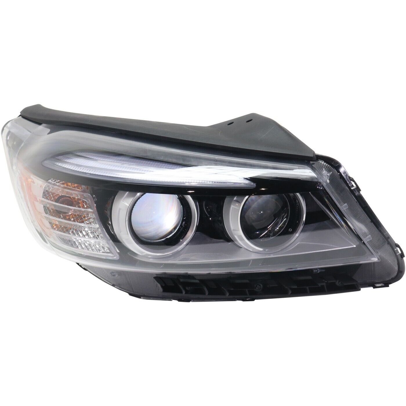 New Headlight halogen clear lens right side CAPA for 2016-2018 Kia Sorento