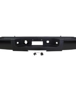 Rear Step Bumper GM1103168 steel black for 2011-2013 GMC Sierra 2500 HD,3500 HD