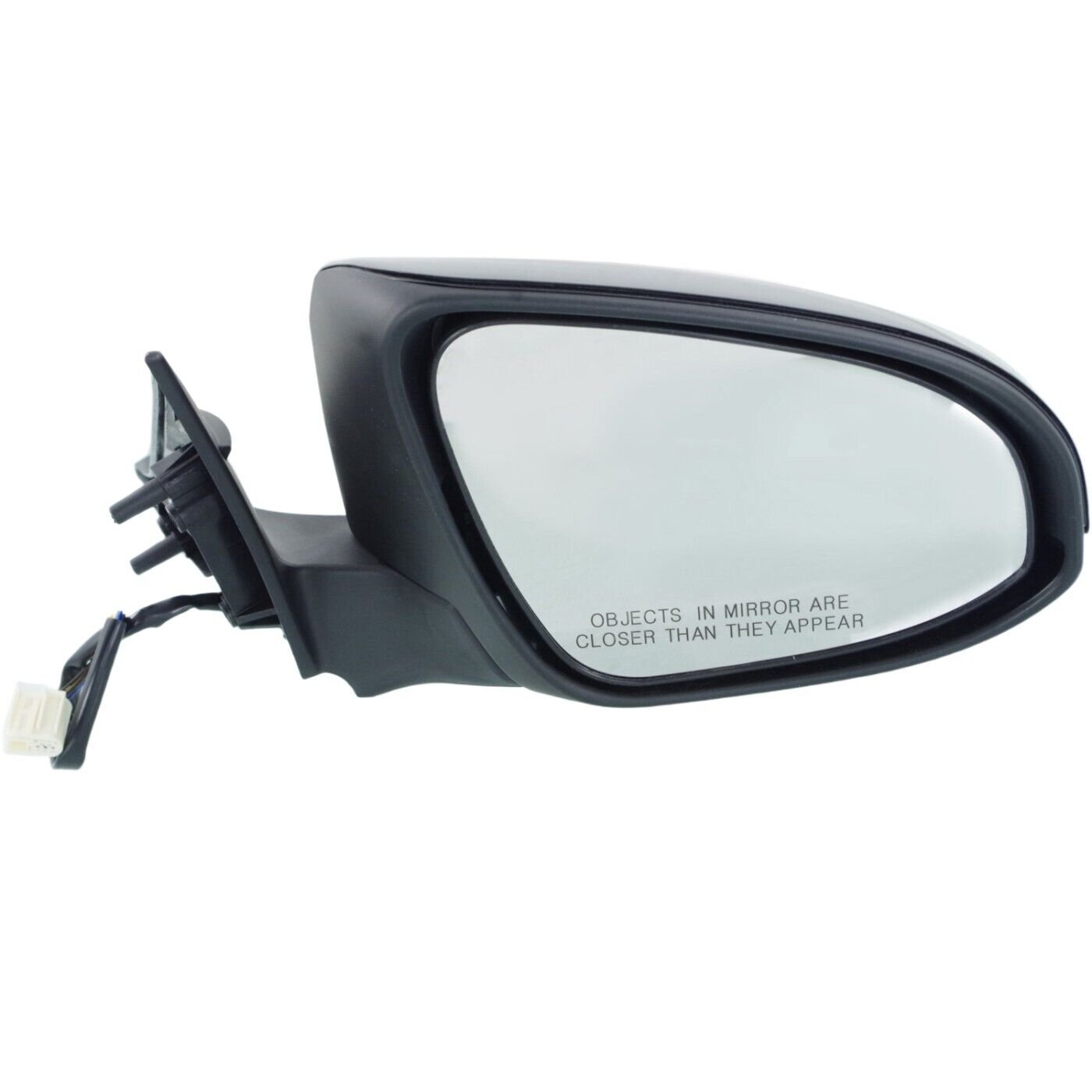 Kool Vue TY178ER Mirror Manual Folding Heated Right Side for 15-16 Toyota Camry