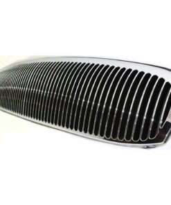 Grille plastic chrome shell w/ black insert for 1997-2004 Buick Park Avenue