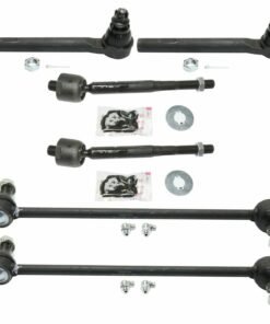 NEW Front Left and Right Tie Rod End 6-piece Kit for 2005-2010 Honda Odyssey
