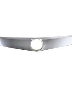 Upper & Lower Primed Silver Grille Moulding Trim Kit for 09-10 Acura TSX Sedan