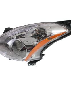 Headlight halogen clear lens left side CAPA for 2010-2012 Nissan Altima Sedan