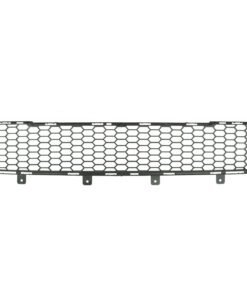 Bumper Grille plastic textured gray CAPA for 2012-2015 Fiat 500 HatchBack