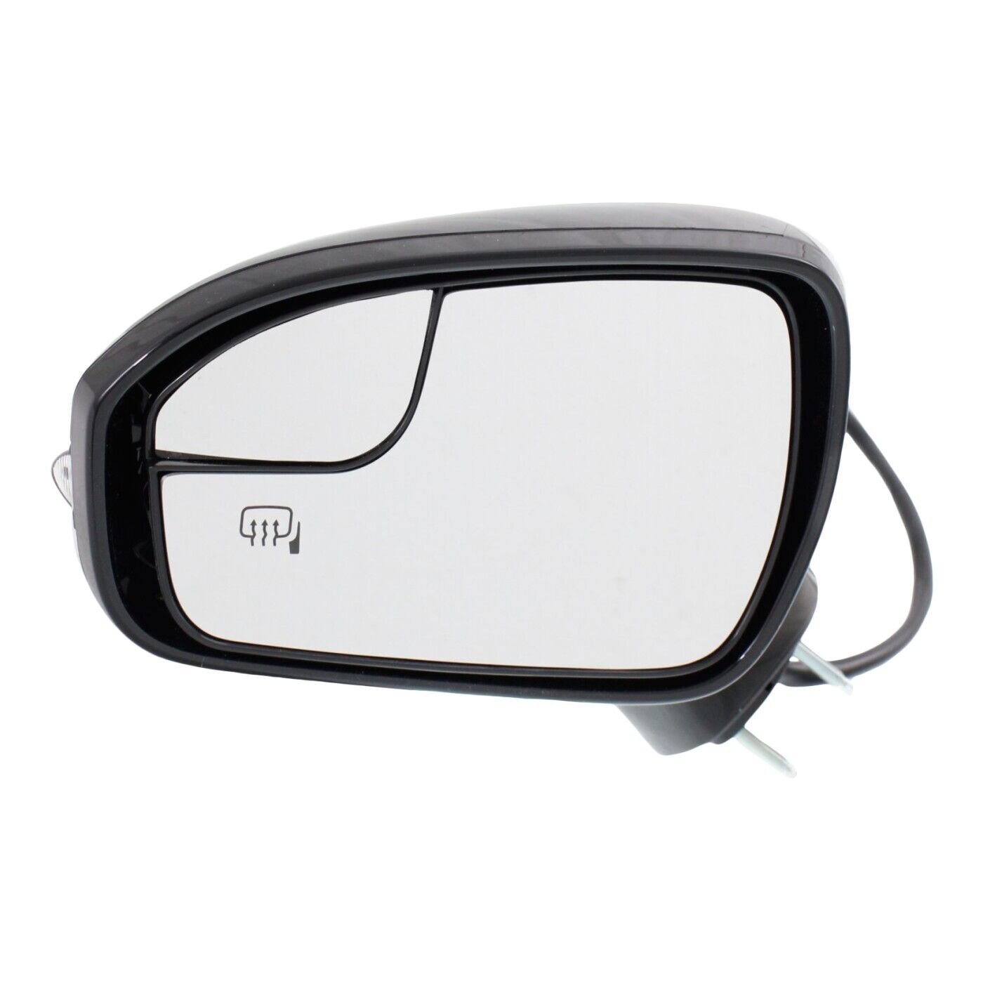 Kool Vue FD04EL-S Power Glass Mirror left side for 2013-2016 Ford Fusion S, SE