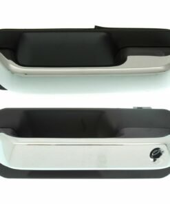 NEW Set of 2 Exterior Door Handles, Front Left & Right for 2015-2018 Ford F-150