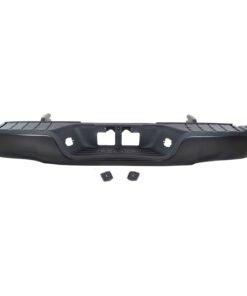 New Rear Step Bumper steel black for 2007-2013 Toyota Tundra Base, Limited