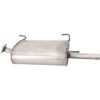 201004Z000 Rear Muffler steel for 2004-2006 Nissan Sentra Base, S