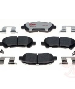 Raybestos EHT1325H Rear Brake Pad Set for 2010 Toyota Highlander Base, SE