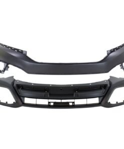 New Front Bumper Covers set of 2 CAPA upper for 2013-2015 Honda Crosstour