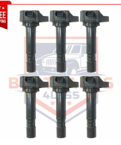Set of 6 Ignition Coils for 2010-15 Acura MDX, RDX, ZDX / Honda Pilot, Ridgeline