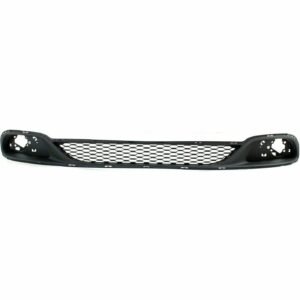 NEW Bumper Grille, Textured Gray Plastic, CAPA for 2011-2017 Dodge Grand Caravan