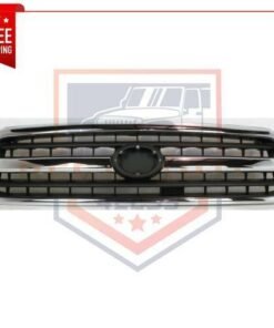 NEW Grille, Chrome Shell w/ Black Insert Plastic for 2000-2002 Toyota Tundra