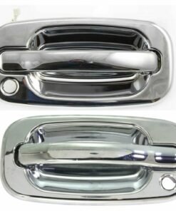 Exterior Front Door Handle RH and LH Set for 99-07 Chevy Silverado / GMC Sierra