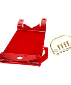 Rancho RS62116 Front Skid Plate Red for 2018 Jeep Wrangler JL