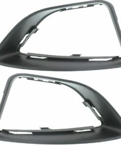 NEW Fog Light Trim, Set of 2 Left & Right Lamp Molding for 2010-2012 Ford Fusion