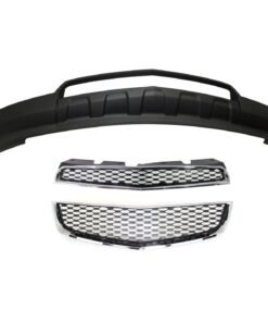 Front Bumper Cover & Grille Kit 3pc textured CAPA for 13-15 Chevrolet Equinox LT