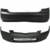 NEW Front & Rear Bumper Covers HO1100208, HO1000210 for 03-05 Honda Accord Sedan