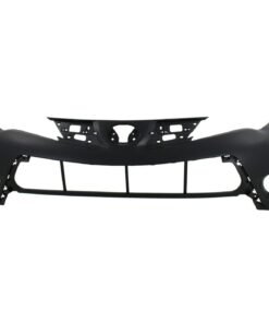 Front Upper Bumper Cover for 2013-2015 Toyota RAV4 w/ fog lamp holes Primed CAPA
