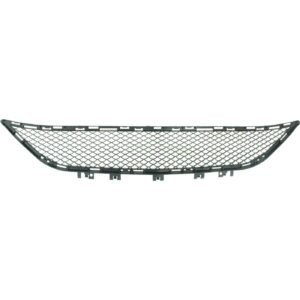 Bumper Grille center textured black plastic for 2014-2016 Mercedes E350 E400