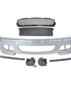 Bolton Premiere Front Bumper Cover kit primed for 2002-2005 BMW 320i Base Sedan