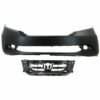 NEW Front Bumper Cover Kit for 2014-2017 Honda Odyssey