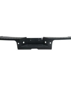Rear Bumper Step Pad black for 2013-2016 Ford F-250 Super Duty w/ ROS Holes