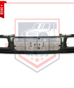 NEW Grille, Textured Black Plastic for 1991-1993 GMC Sonoma / 1992-1994 Jimmy