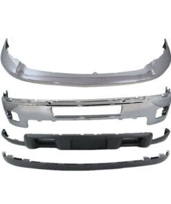 NEW Chrome Steel Front Bumper Kit for 2011-2014 Chevy Silverado 2500HD/3500HD